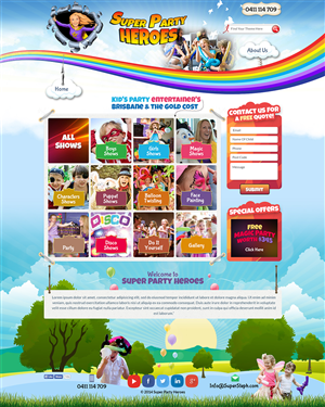 Wordpress Design by Mayank Patel