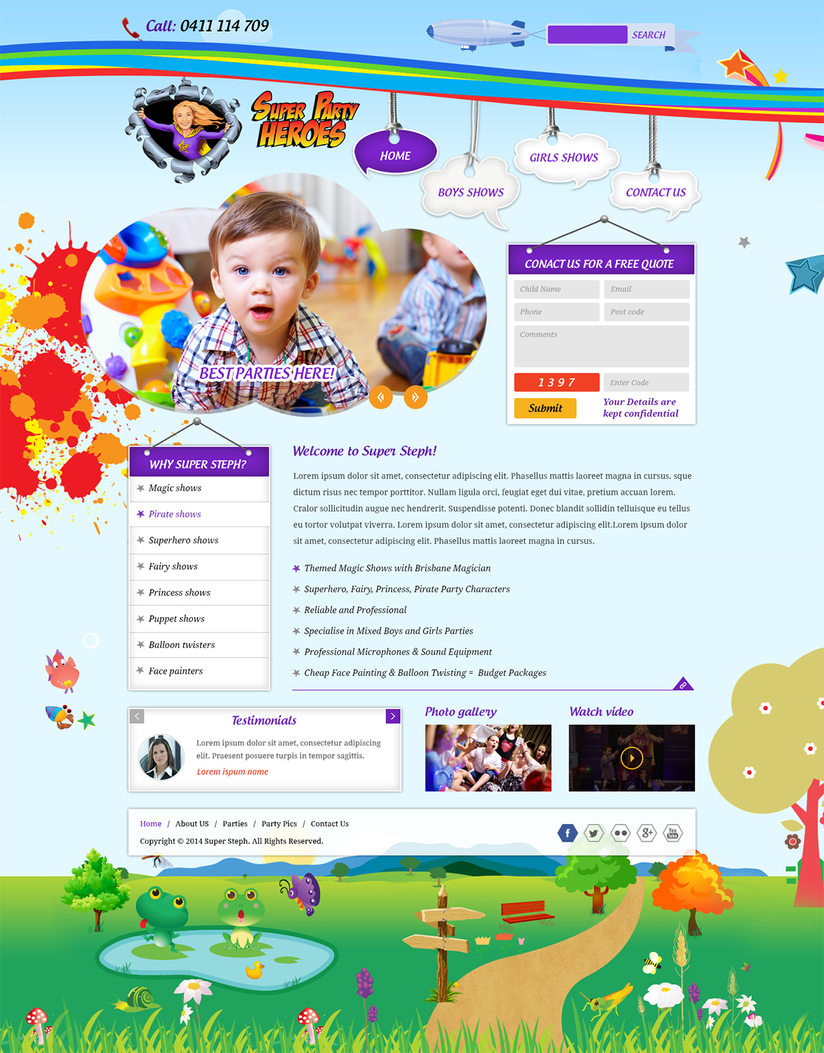 Wordpress Design by Creative Usha for stephanie louise lee-Harper | Design #4175471