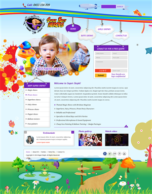 Wordpress Design by Creative Usha for stephanie louise lee-Harper | Design: #4175471