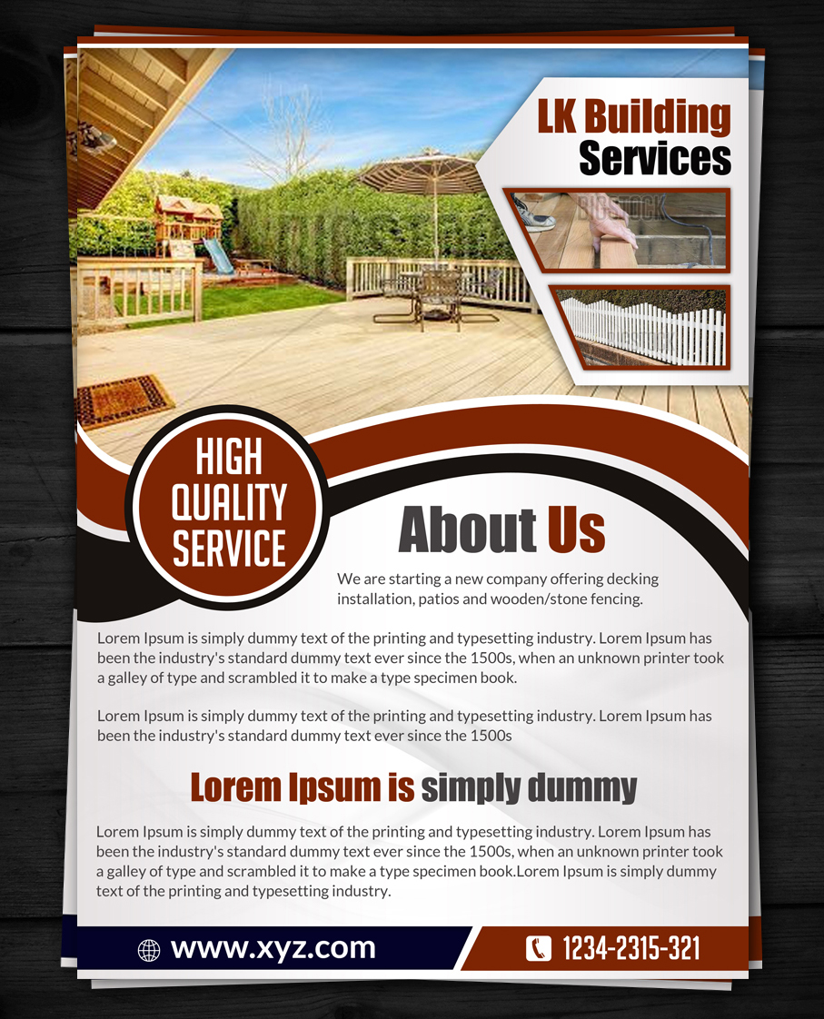 Flyer Design by ESolz Technologies for this project | Design #4163041