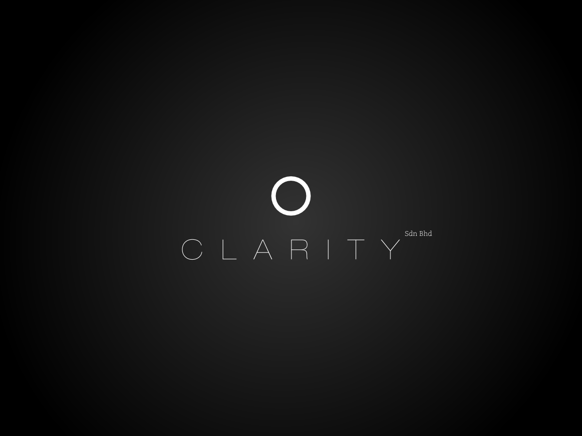 Diseño de Logo por mo0x para Clarity Sdn Bhd | Diseño #1523520