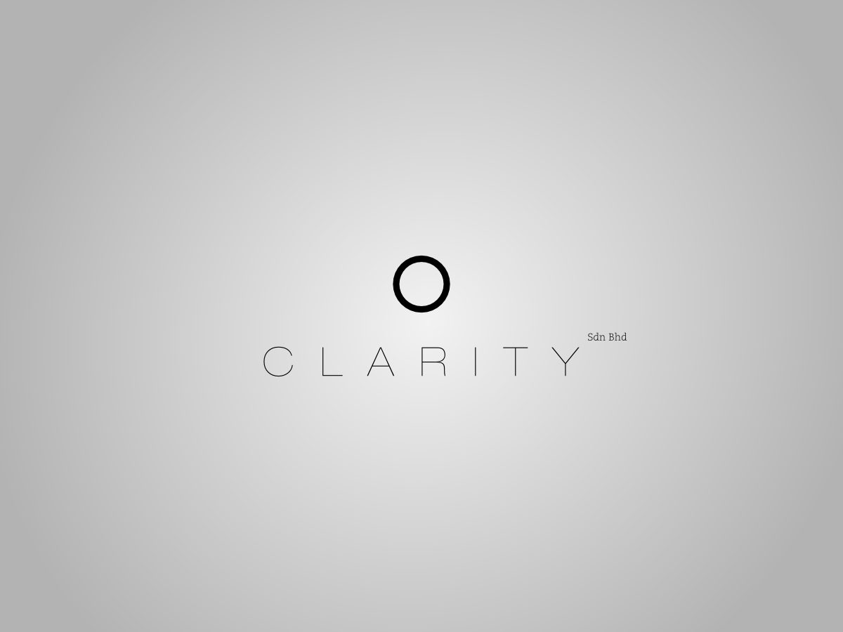 Logo Design by mo0x for Clarity Sdn Bhd | Design #1523522