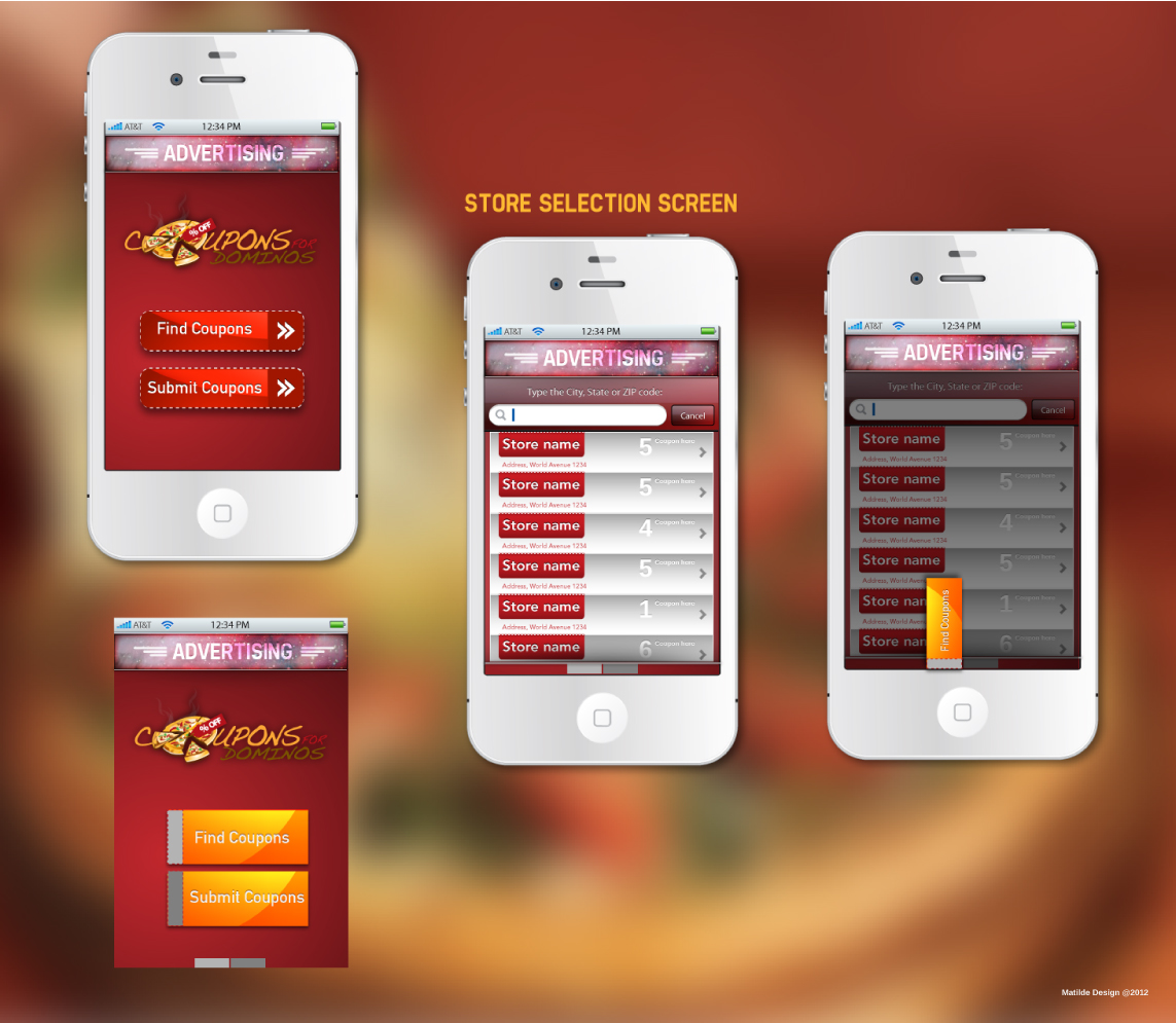 App-Design von Tildinaz für dieses Projekt | Design #1156212