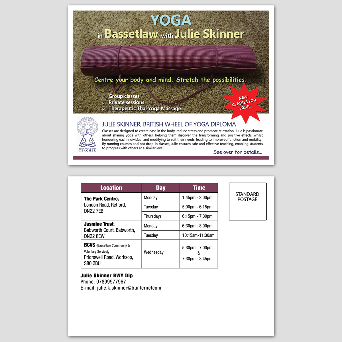 Postcard Design by VEGA-Designs for this project | Design #4132010