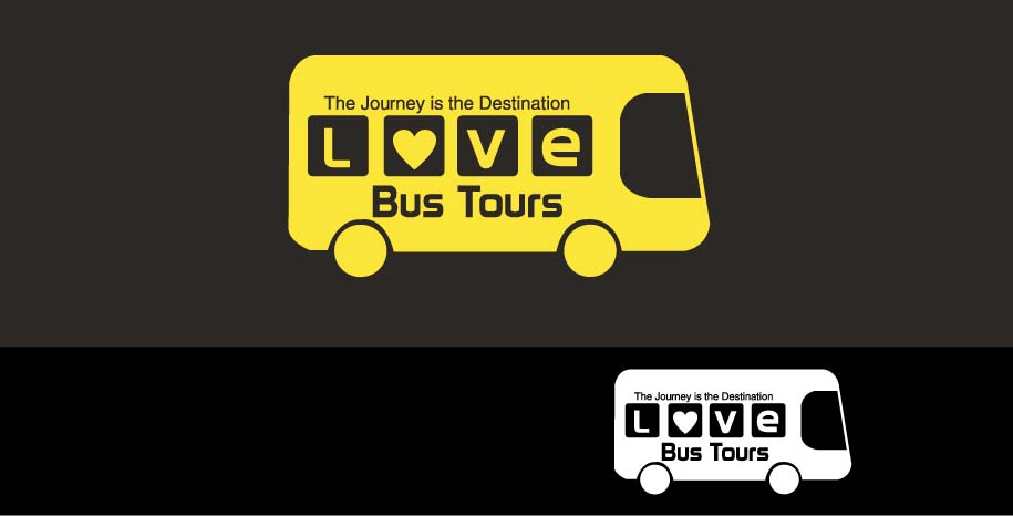 Logo Design by Elkana Letting for love bus tours | Design #4184303