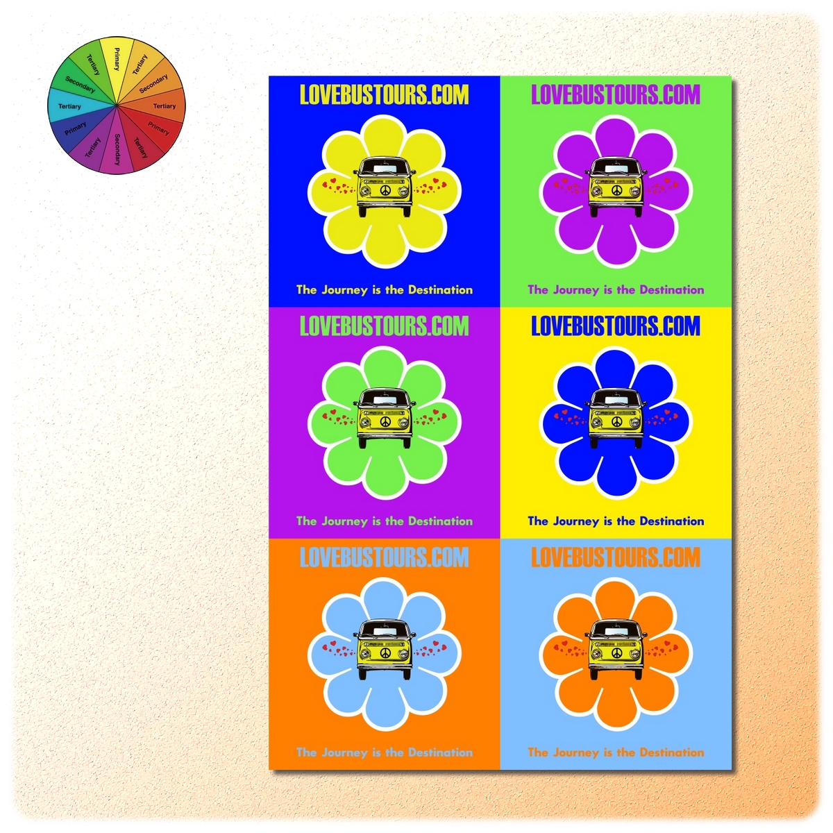 Logo Design by SeXtreme for love bus tours | Design #4209957