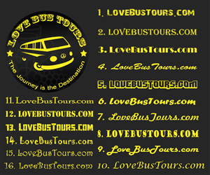 Diseño de Logo por jayam13 para love bus tours | Diseño: #4184309