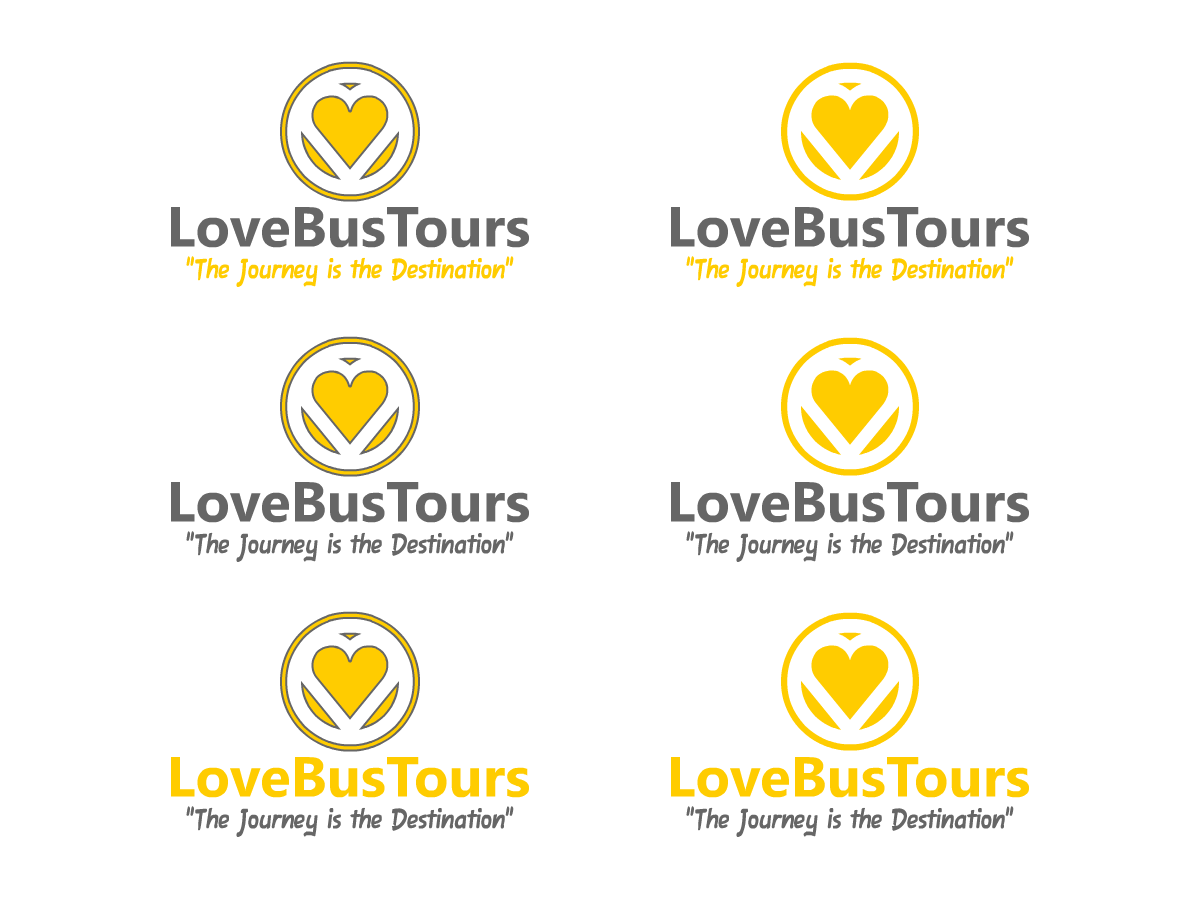 Logo Design by REDcrackers.com for love bus tours | Design #4209500