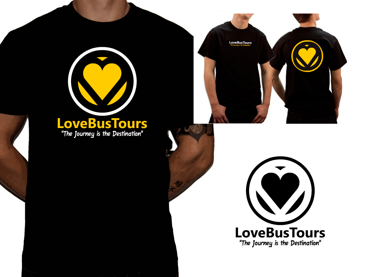 Logo Design by REDcrackers.com for love bus tours | Design #4210356