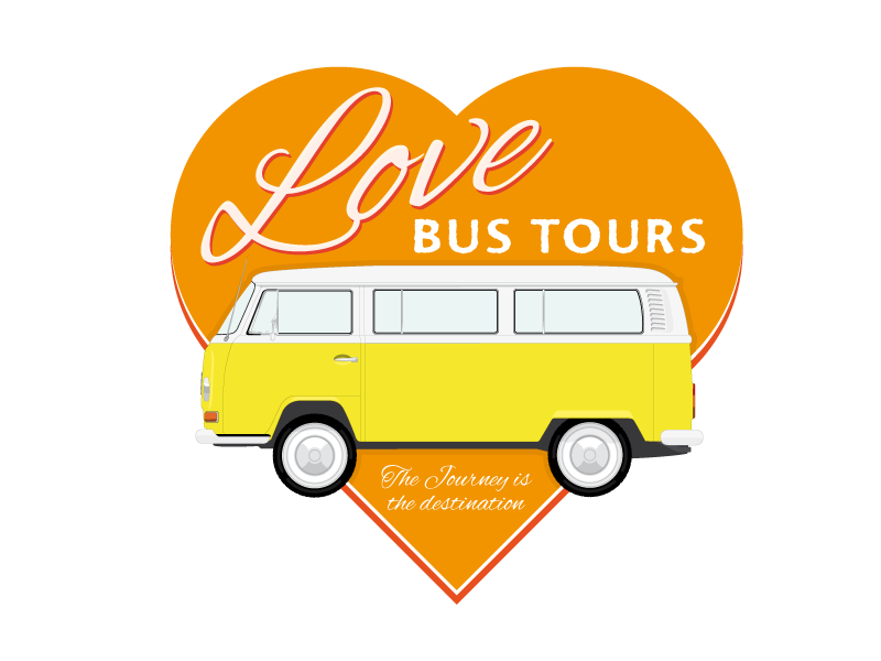Logo Design by hoch2wo for love bus tours | Design #4186959
