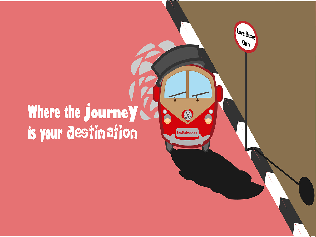 Diseño de Logo por mhmmd sami para love bus tours | Diseño #4152658