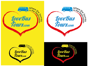 Diseño de Logo por grabson para love bus tours | Diseño: #4149852