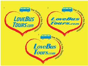 Diseño de Logo por grabson para love bus tours | Diseño: #4157343