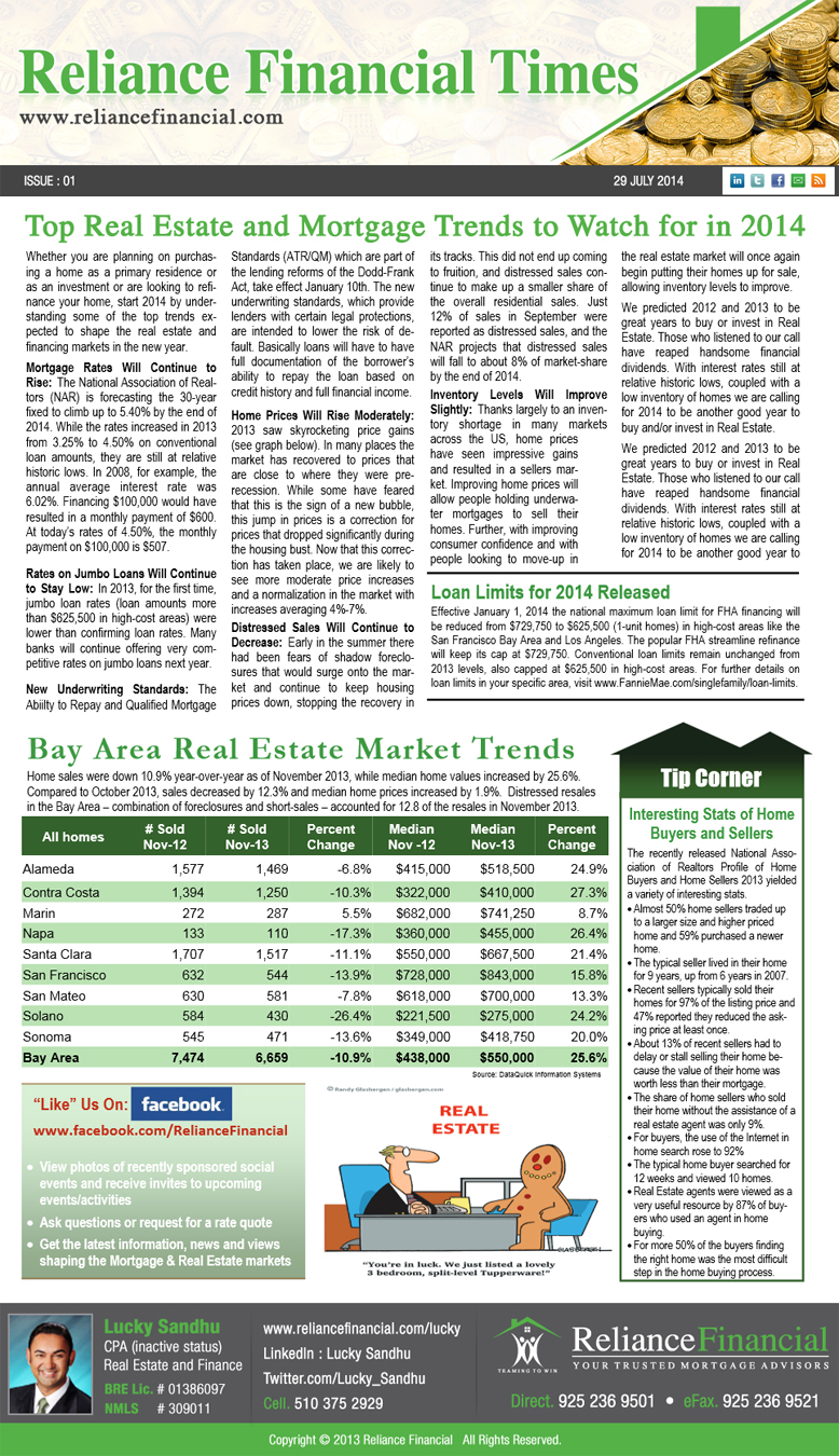 Newsletter Design by Best Design Hub for Reliance Financial | Design #4299048