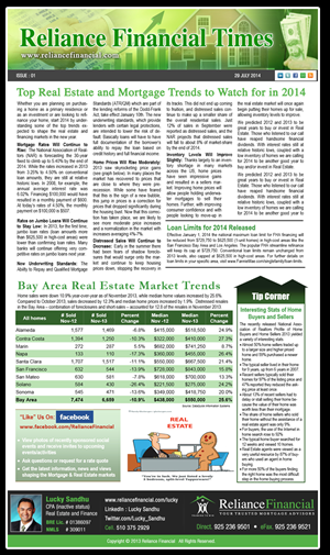 Newsletter-Design von Best Design Hub für Reliance Financial | Design: #4340469