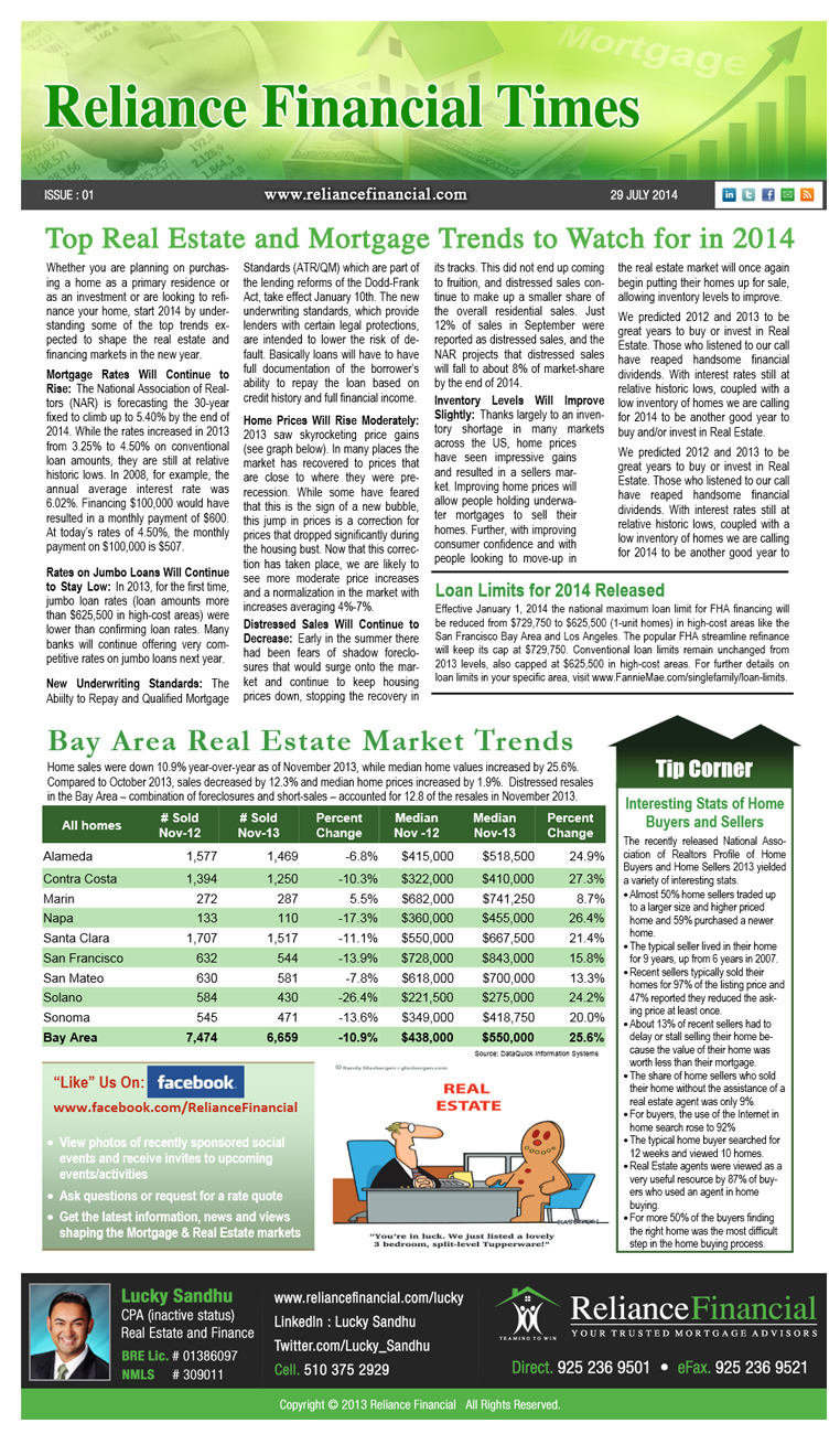 Newsletter Design by Best Design Hub for Reliance Financial | Design #4349691