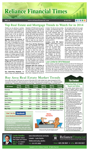 Newsletter-Design von Best Design Hub für Reliance Financial | Design: #4349691