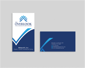 Business Card Design by shaikhdesign for The Overlook Insurance Advisory | Design: #4149229