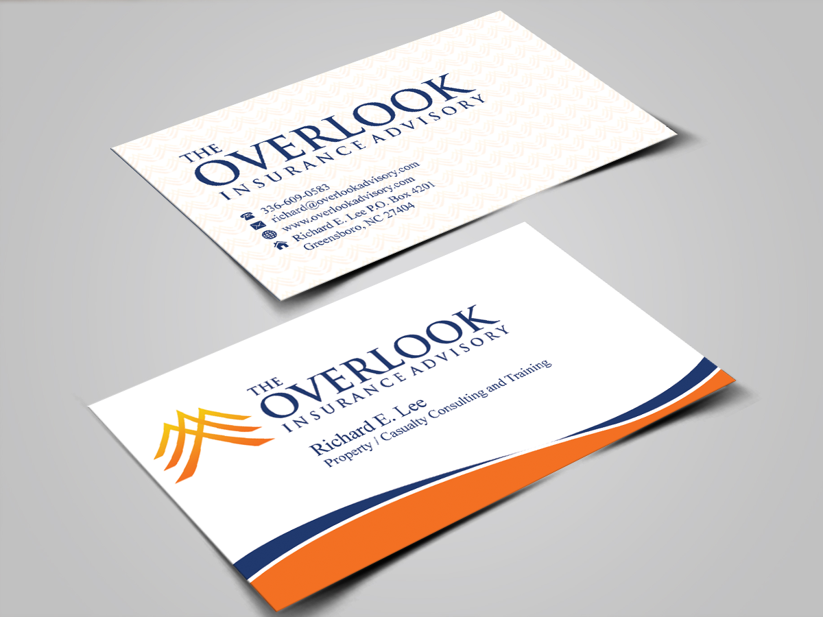 Business Card Design by shaikhdesign for The Overlook Insurance Advisory | Design #4150188