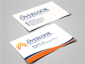 Business Card Design by shaikhdesign for The Overlook Insurance Advisory | Design: #4150188