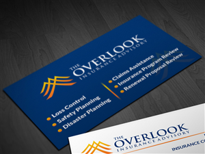 Business Card Design by Pointless Pixels India for The Overlook Insurance Advisory | Design: #4153349