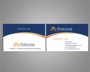Business Card Design by farani for The Overlook Insurance Advisory | Design: #4154538