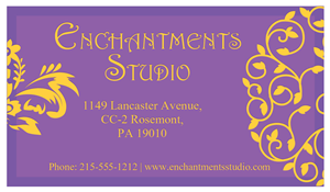 Business Card Design by Niki S.