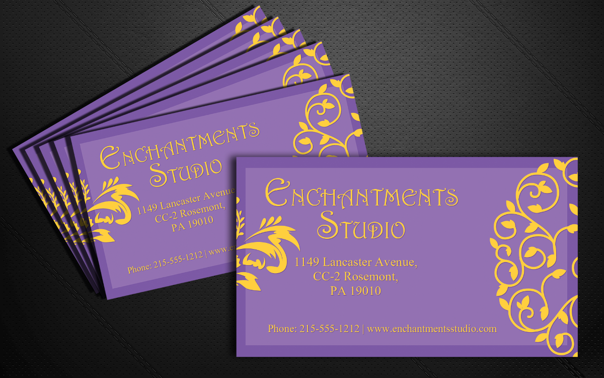 Business Card Design by Niki S. for this project | Design #4174463