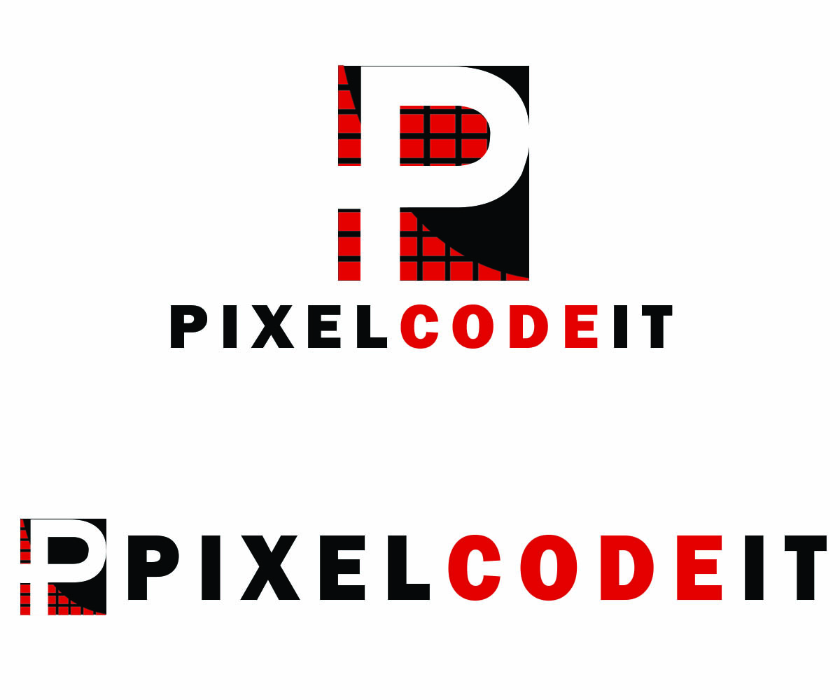 Logo Design by softvitals for Pixel Code IT | Design #4171676