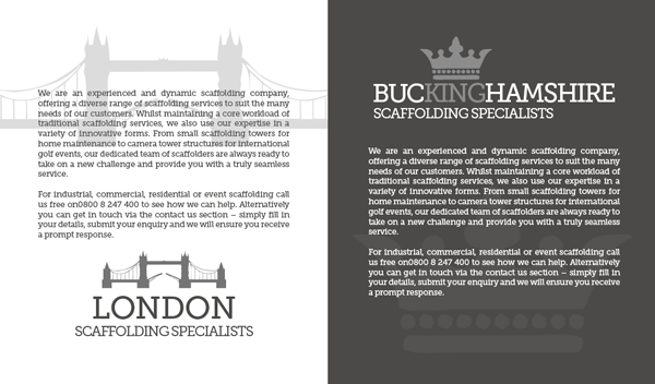 Logo Design by HexSeven Designs for event & media structures ltd  | Design #1151693