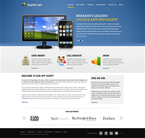 Web Design by pb for AppScript | Design: #1161503
