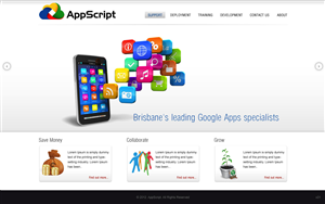 Web Design by pb for AppScript | Design: #1164089