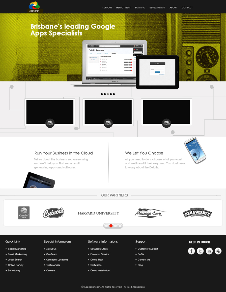 Diseño Web por Oxygen Creatives para AppScript | Diseño #1158167