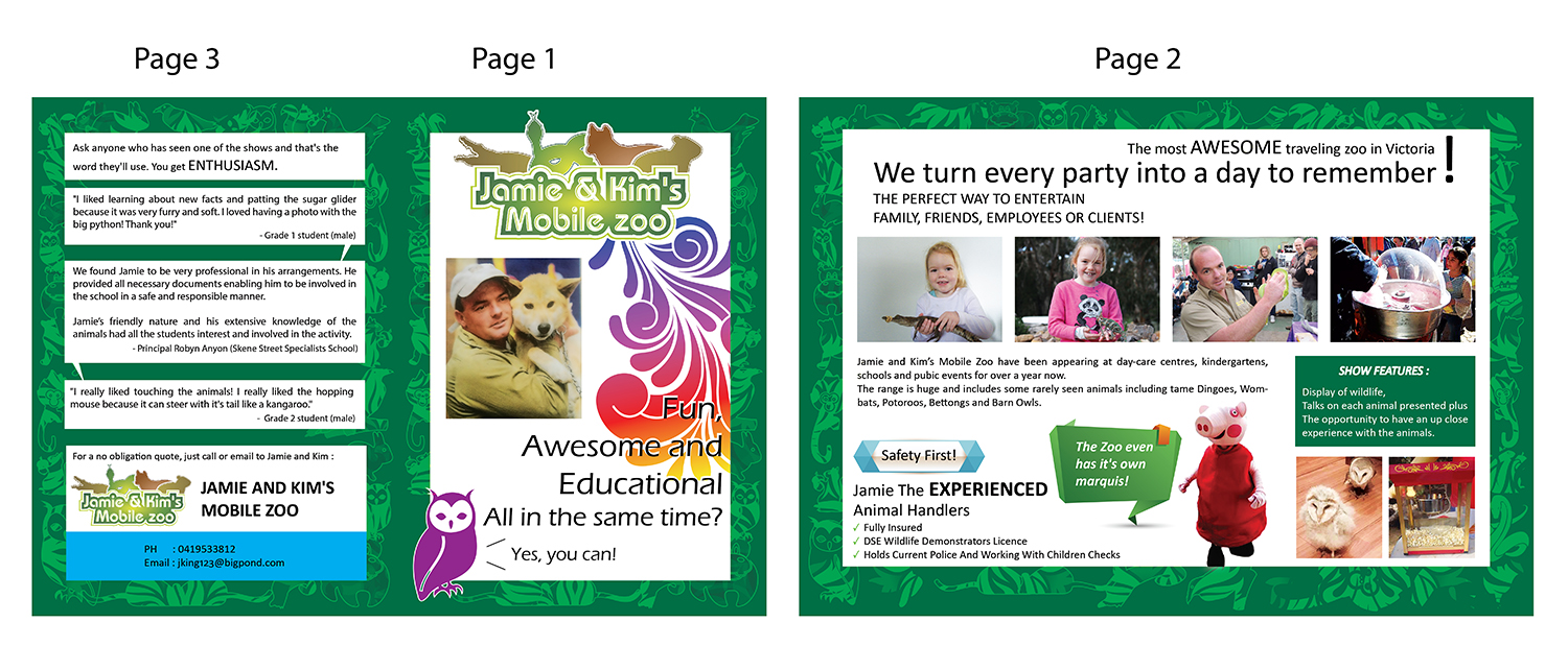 Brochure Design by Sara for this project | Design #4166393