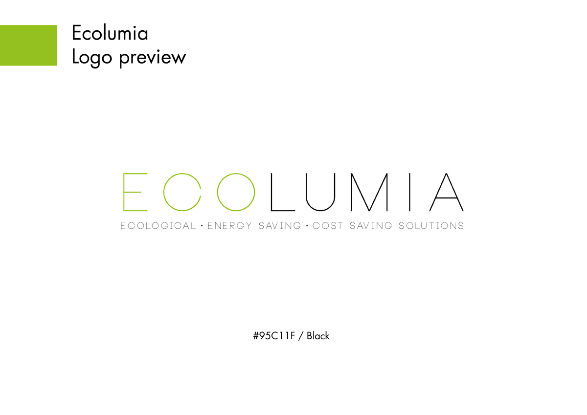 Diseño de Logo por Mr. Moewe para Ecolumia  | Diseño #4135348