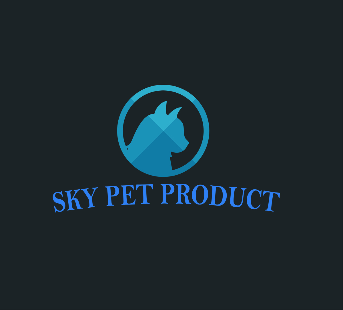 Logo-Design von mrdibyendu für Sky Pet Products | Design #15108262