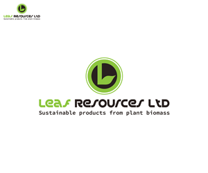 Leaf Resources Limited . Please also include the following by line -Sustainable products from plant biomass. | Logo Design by Dzains