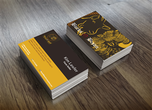 Business Card Design by Donrockz for this project | Design: #4151305