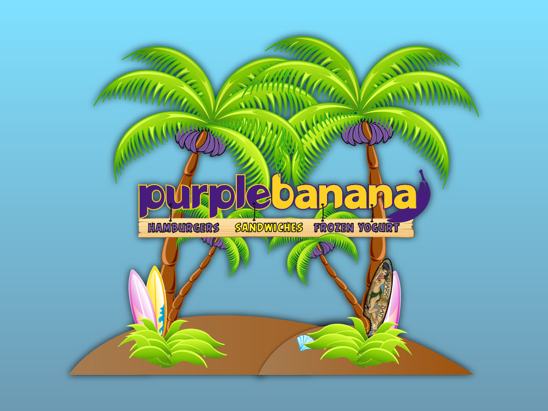 Logo Design by Zack Designers for Purple Banana | Design #4152639