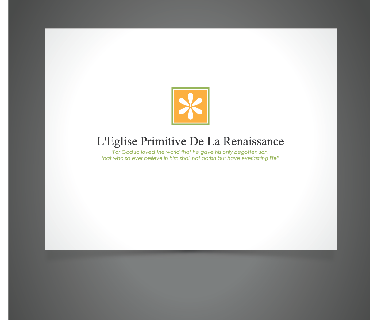 Design de Logo par Blind pour L''Eglise Primitive De La Renaissance | Design #4422998