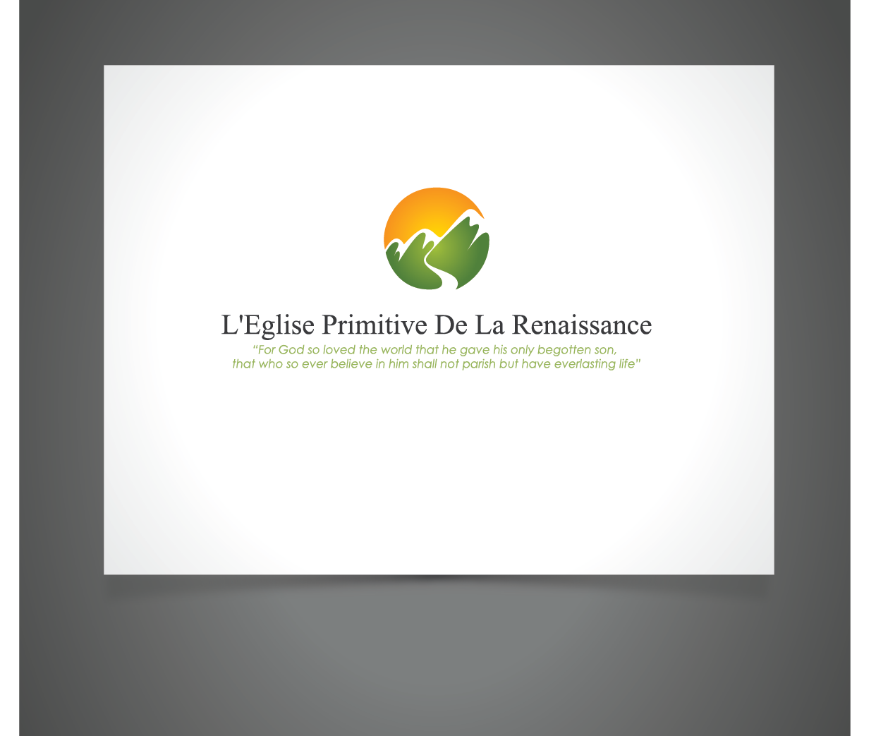 Design de Logo par Blind pour L''Eglise Primitive De La Renaissance | Design #4423004