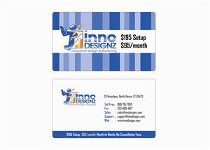 Business Card Design by Vanathy for this project | Design: #165176