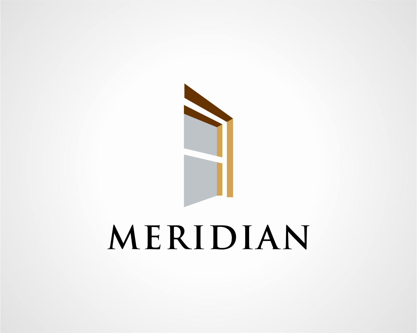 Upmarket, Bold, Property Management Logo Design for Meridian by ri na