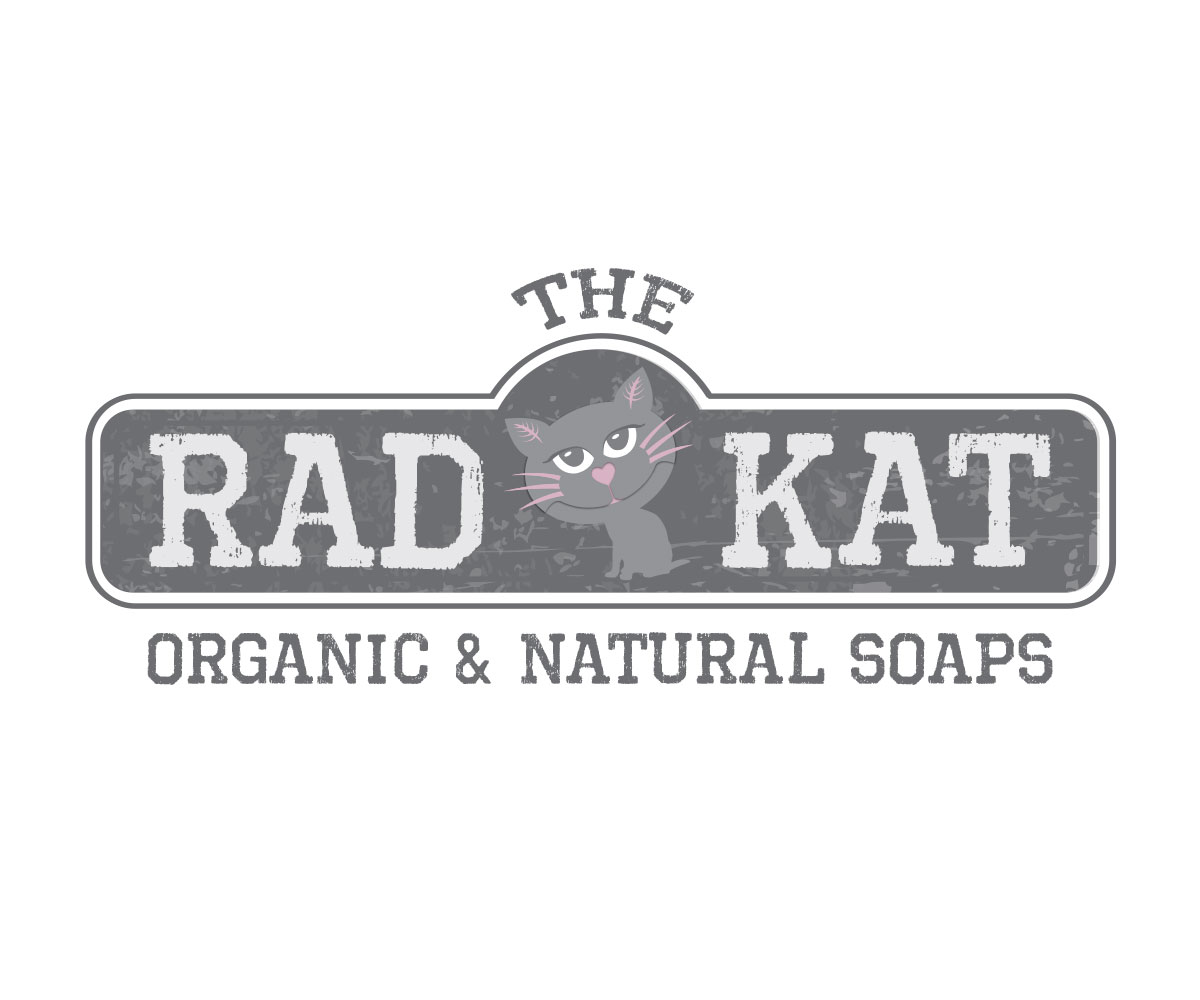 Graphic Design by HotGeckoMedia for The Rad Kat Organic & Natural Soaps | Design: #4175142