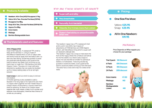 Brochure/flyer for Cloth Nappy Company  | Brochure Design by MNM