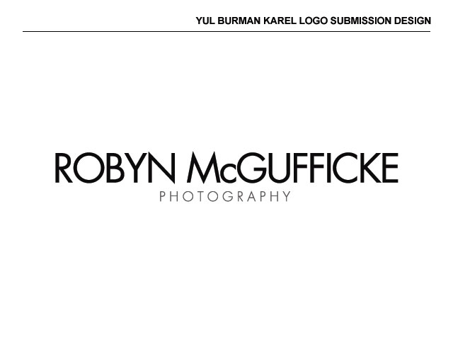 Diseño de Logo por Karel para Robyn McGufficke Photography | Diseño #157755