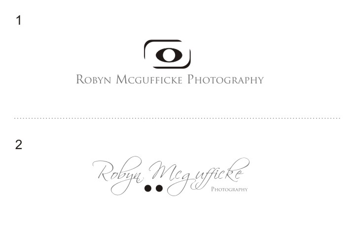 Logo Design by suleman3000 for Robyn McGufficke Photography | Design #158888