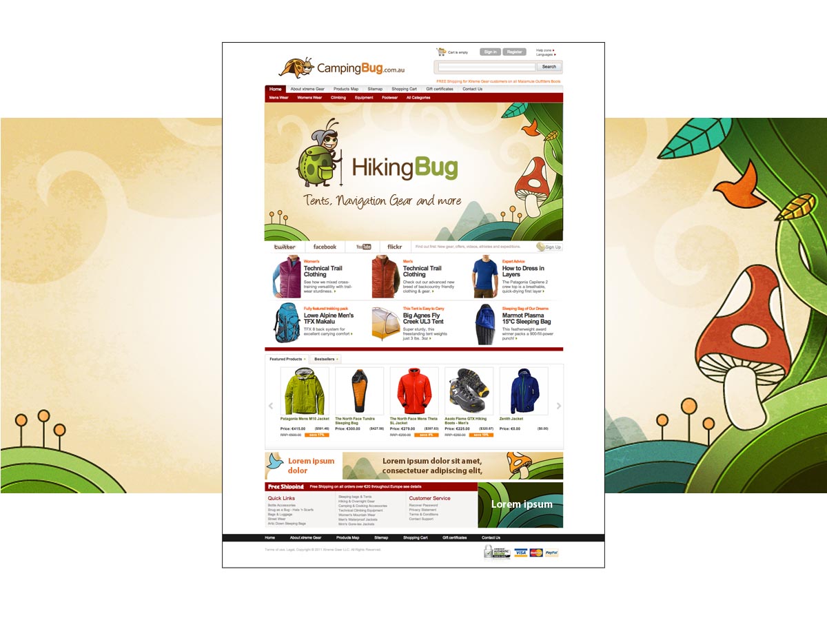 Diseño De Banner Publicitario por ArtTank para Caravan Bug | Diseño #1163398