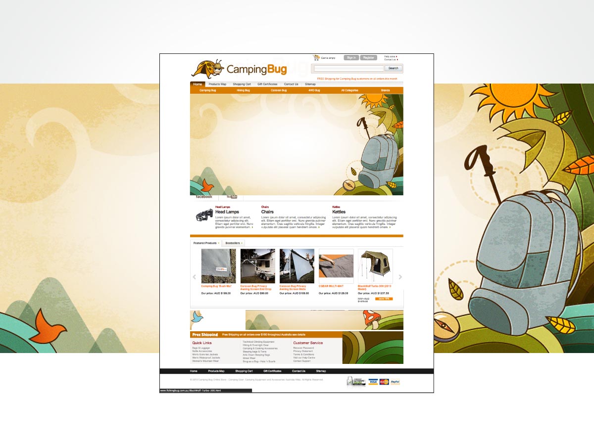 Banner Ad Design by ArtTank for Caravan Bug | Design #1165260