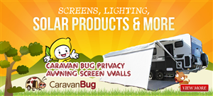 Banner-Design von ShreejiAkshar für Caravan Bug | Design #1154978